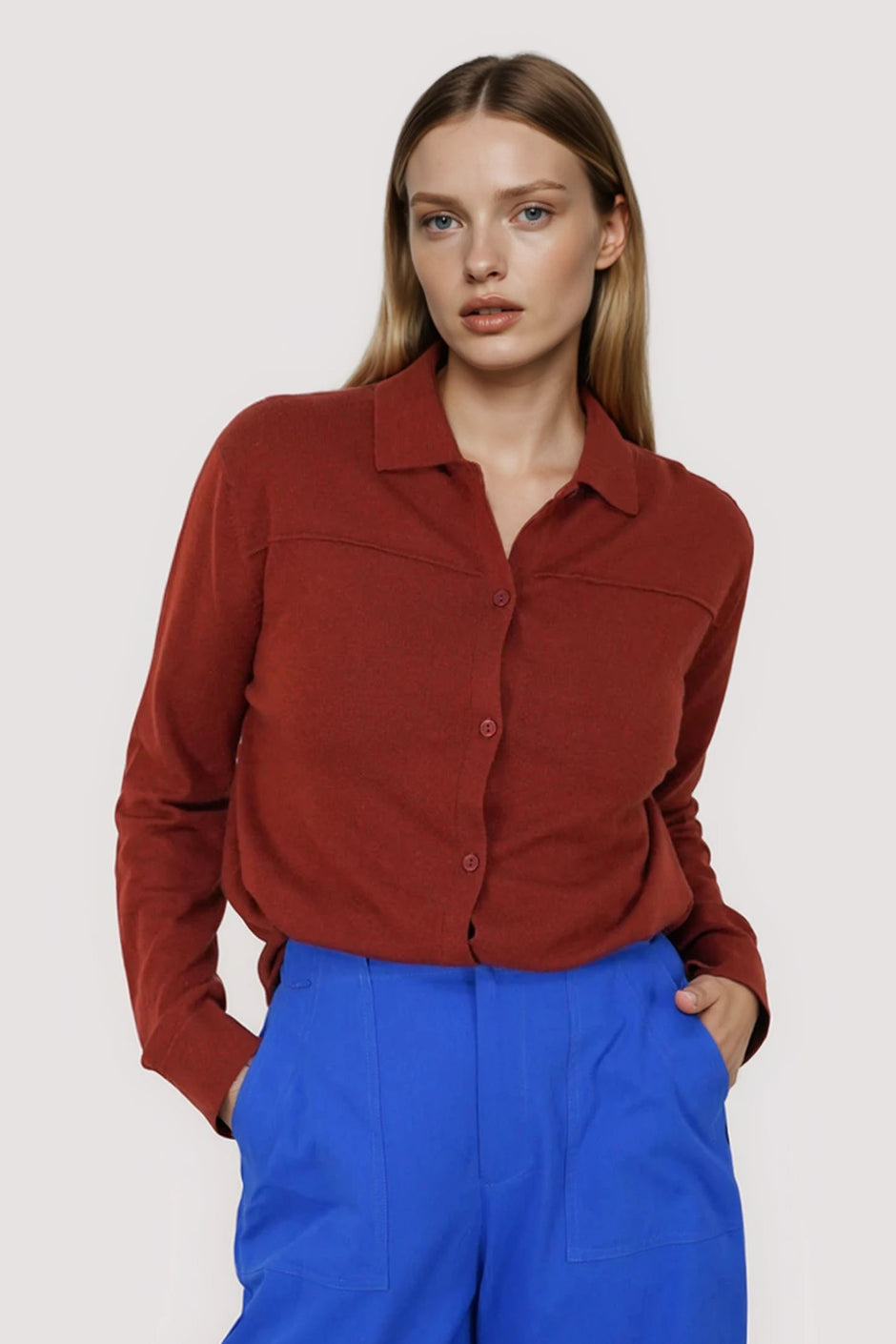 Rust Jersey Shirt