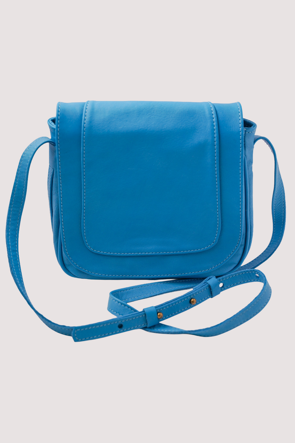 Glacier Blue Saddle Sling Bag