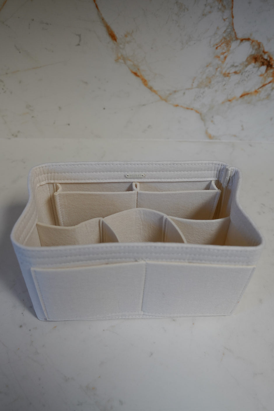 Cream Handbag Organiser - desray.co.za