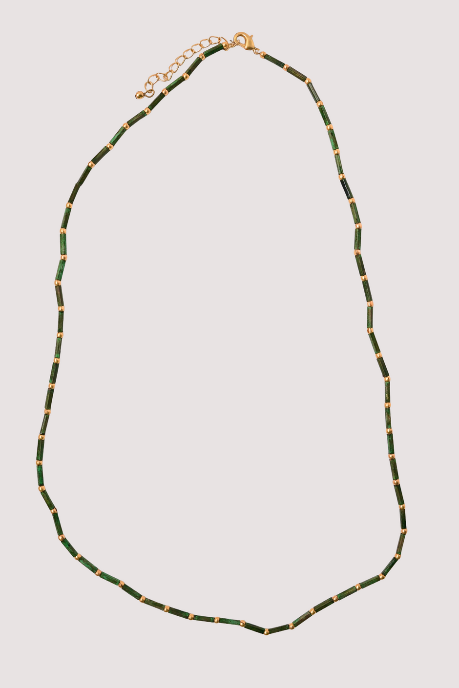 Olive Single Patina Necklace
