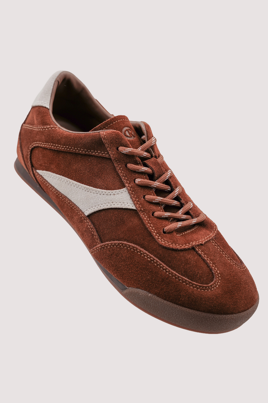 Rust Suede Sneakers