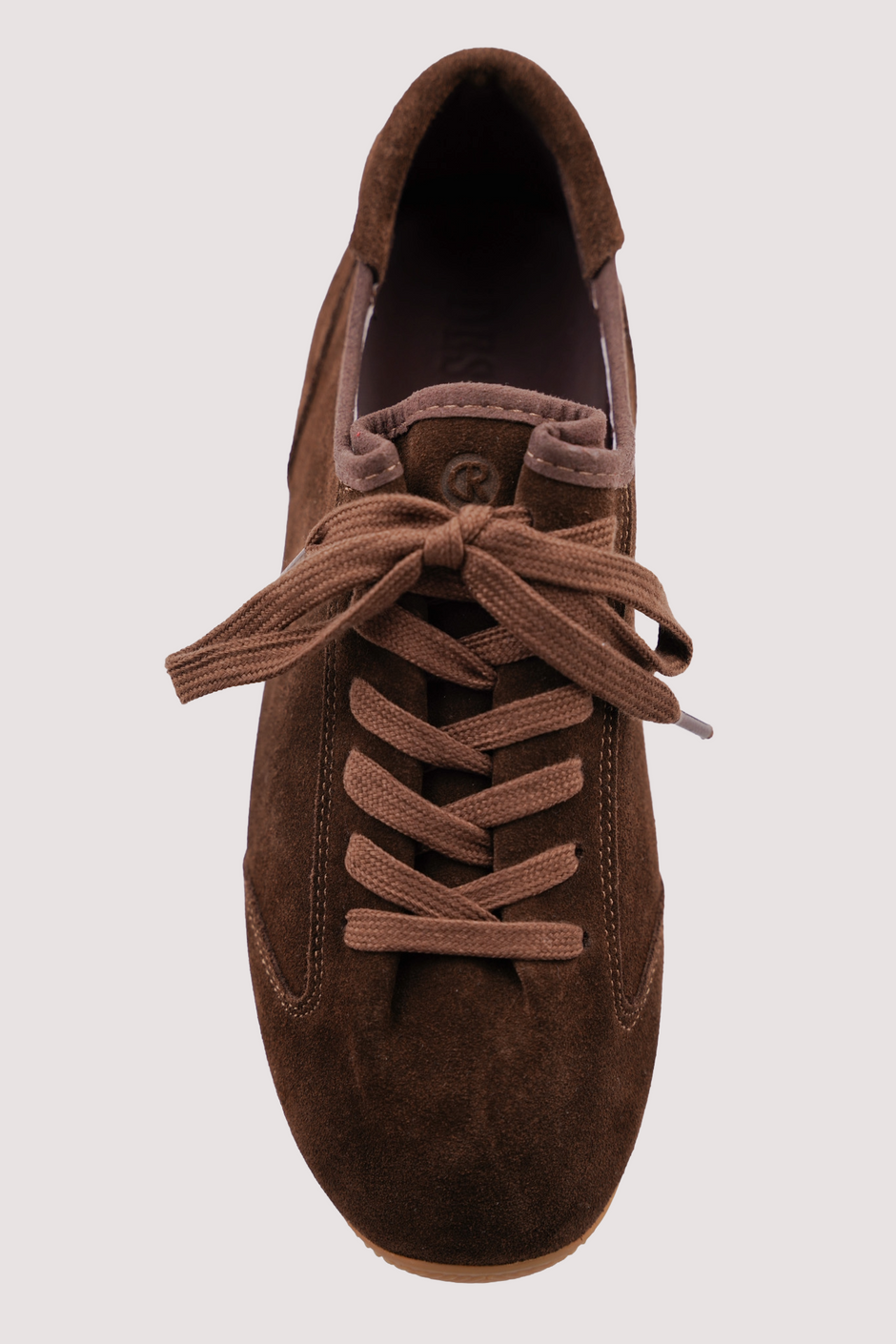 Dark Choc Pleat Sneakers