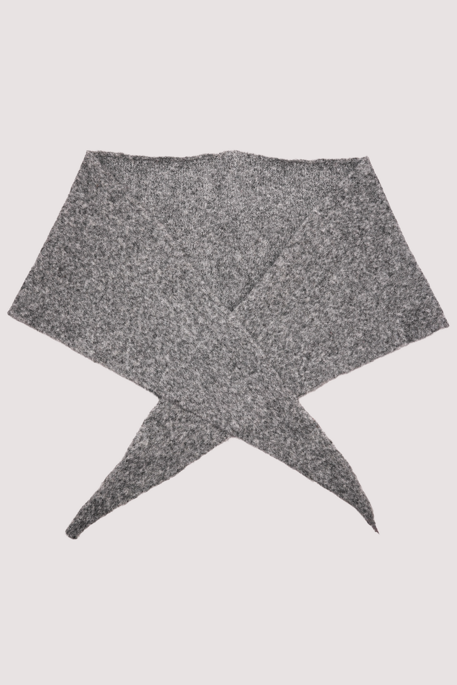 Grey Triangular Scarf