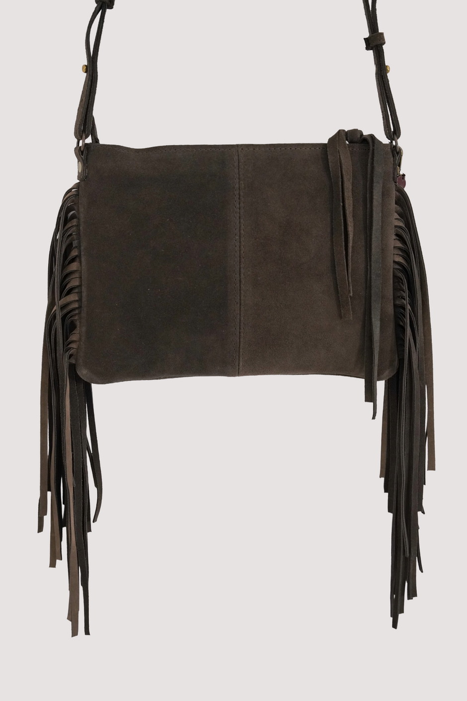 Choc Tassel Sling Bag