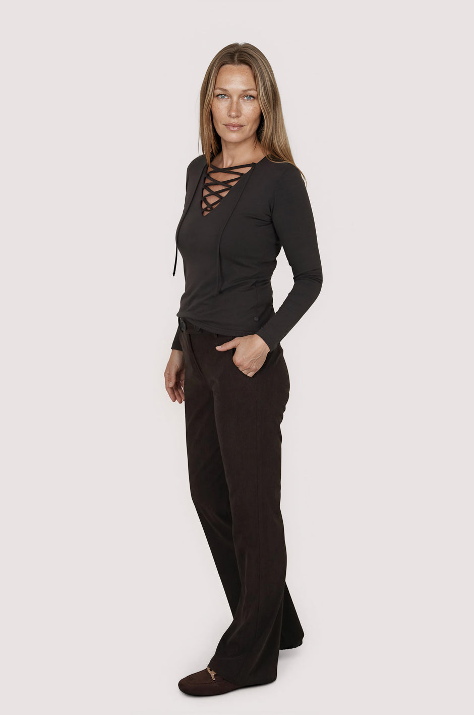 Choc Corduroy Verna Pants