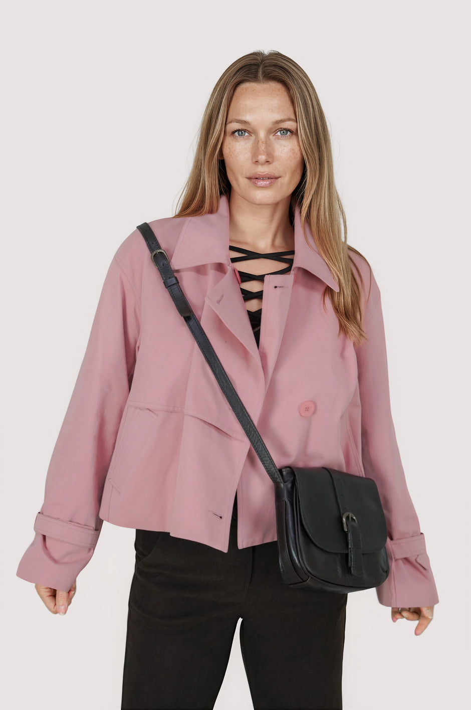 Bitter Choc Buckle Sling Bag