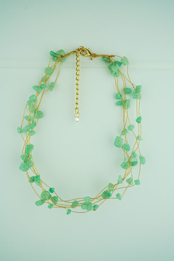 Mint Tangled Necklace - desray.co.za