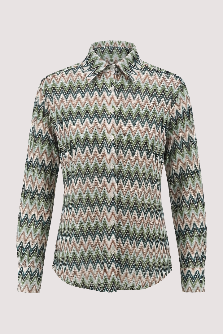 Multi Zig Zag Classic Shirt