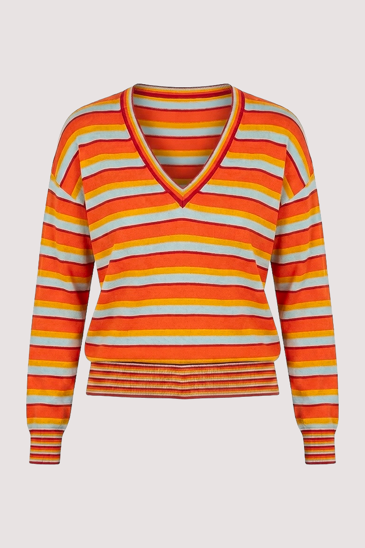 Stripe Oversize Pullover