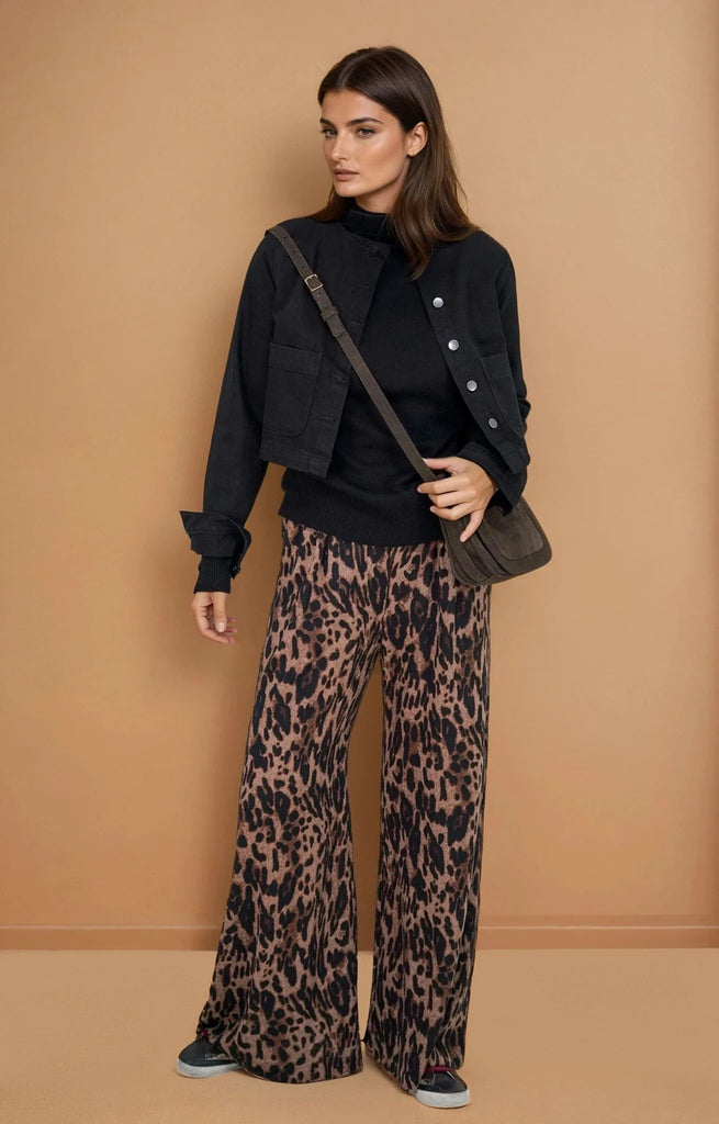 Animal Knitted Pull On Pants - desray.co.za