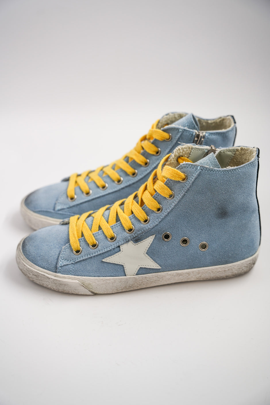Pale Blue High Tops - desray.co.za