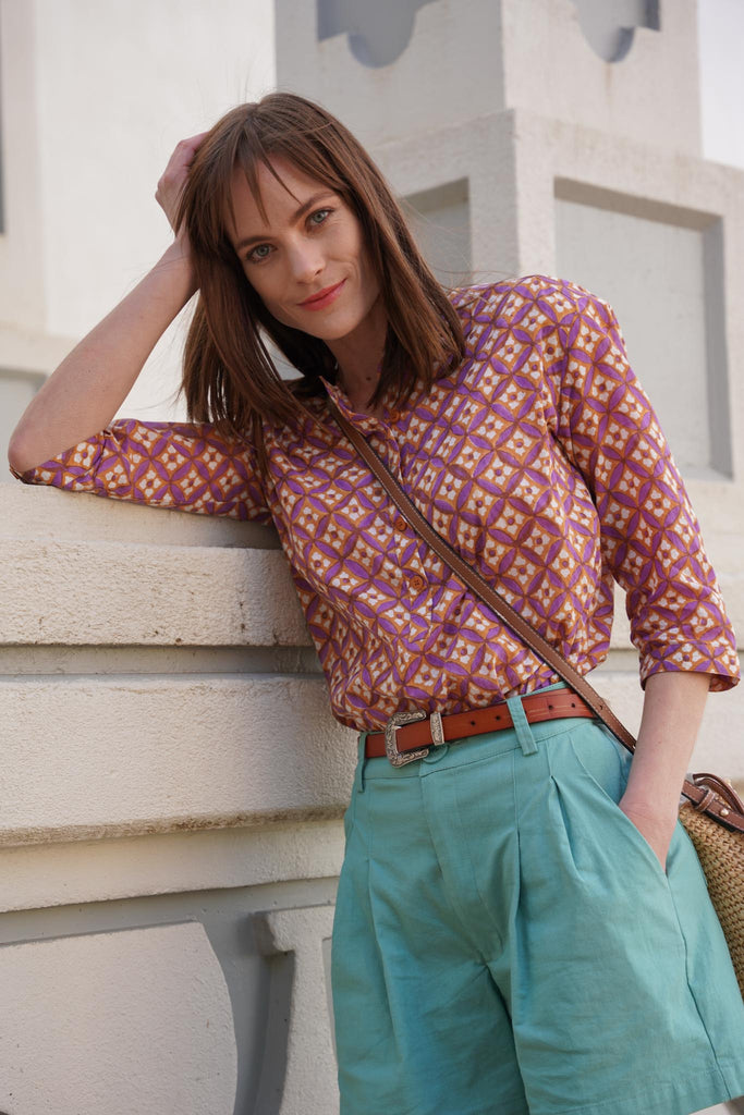 Lattice Kaftan Top - desray.co.za