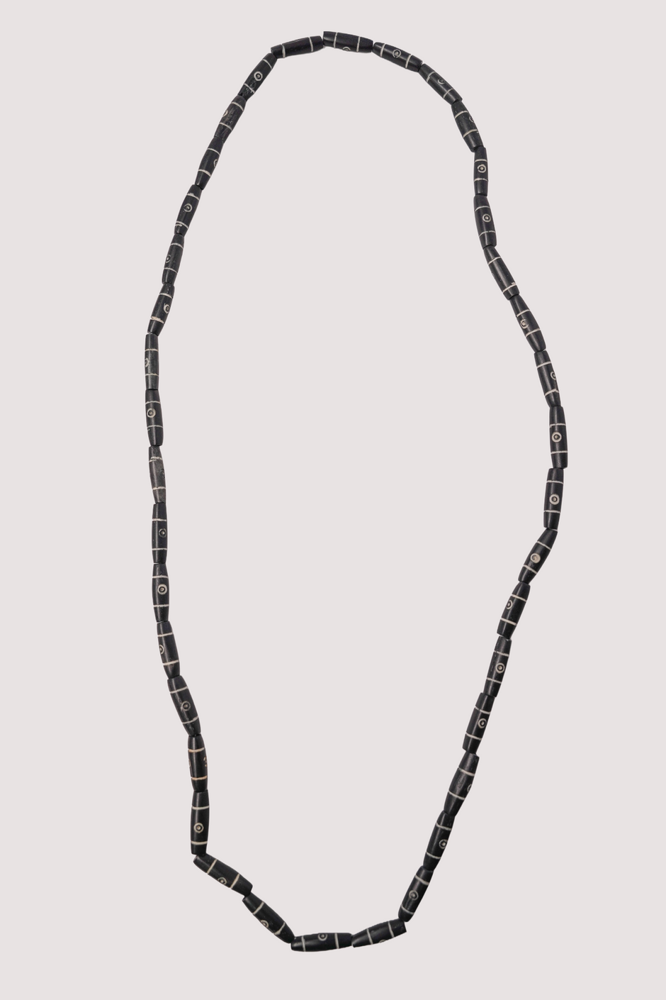 Black Beaded Necklace