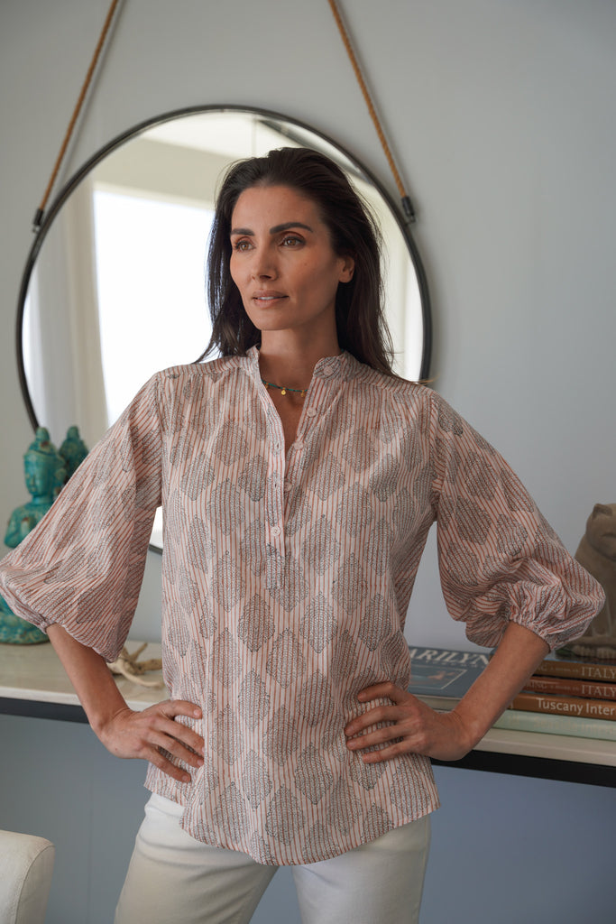 Stripe Filigree Alex Shirt - desray.co.za