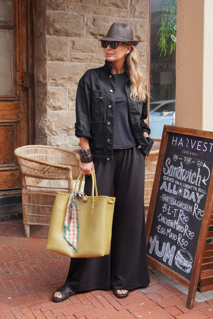 Deep Black Boyfriend Jacket - desray.co.za