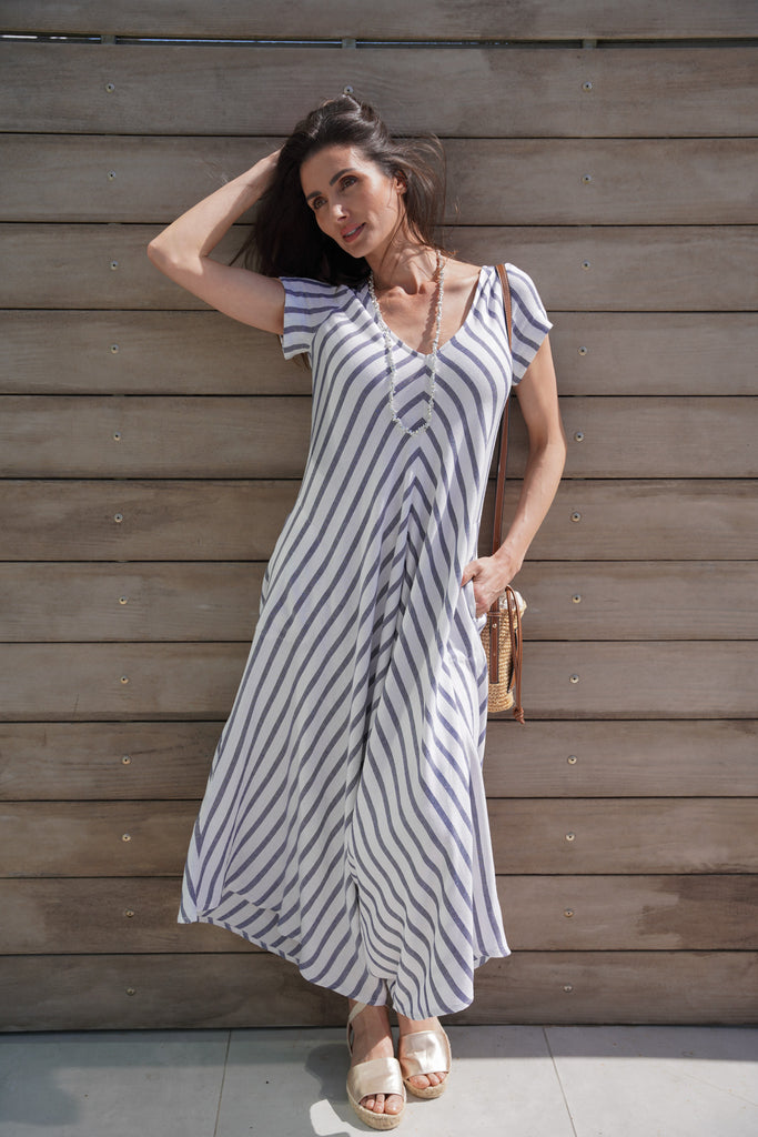 Stripe Kite Jumpsuit - desray.co.za