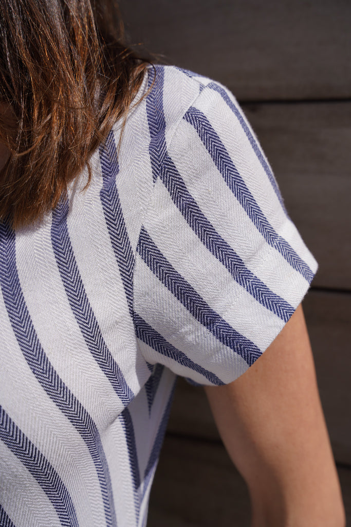 Stripe Kite Jumpsuit - desray.co.za