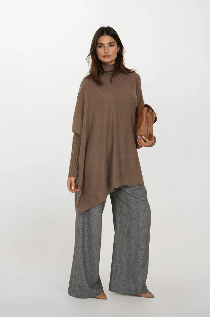 Brown Check Keaton Pants - desray.co.za