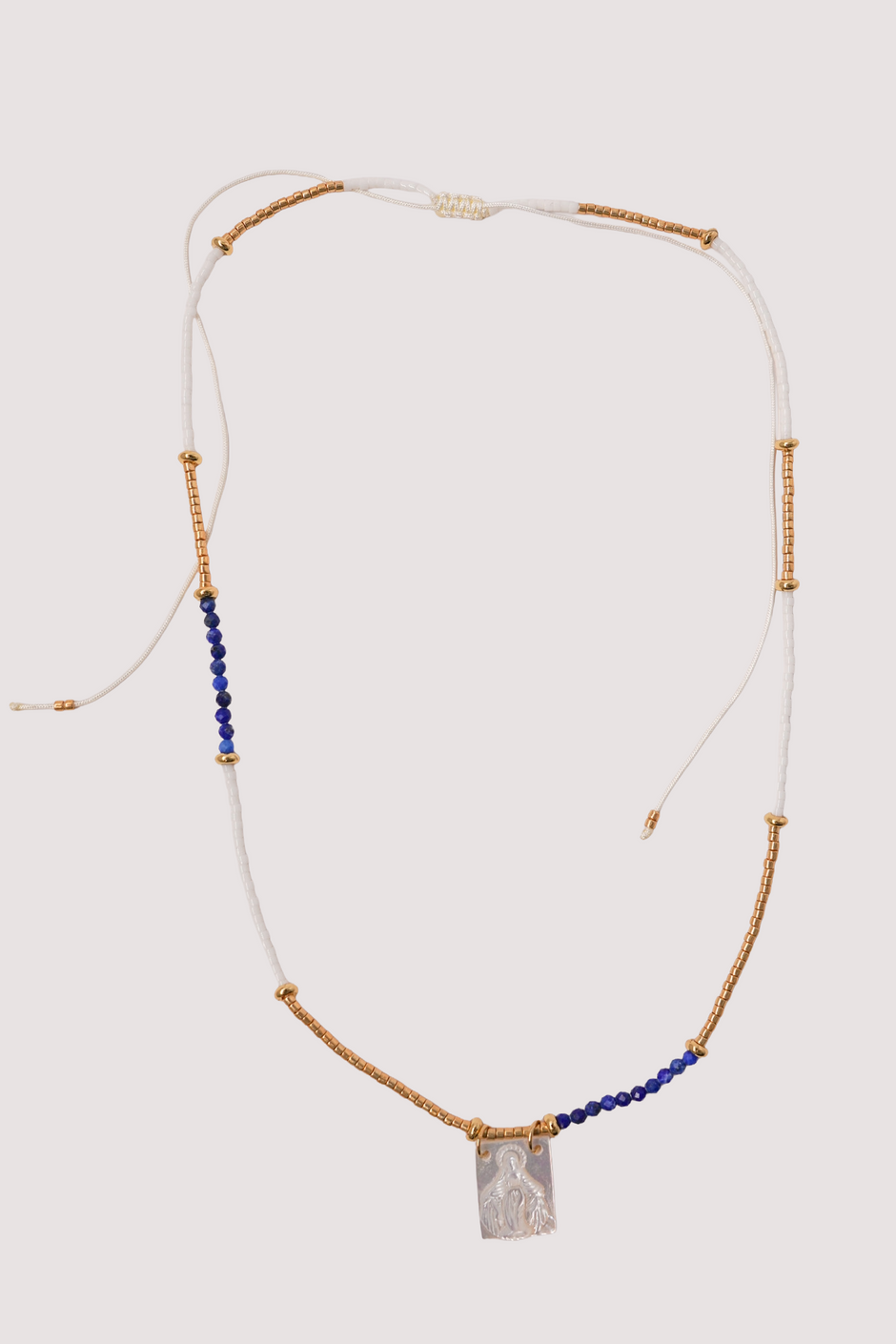 Navy Santa Cielo Necklace