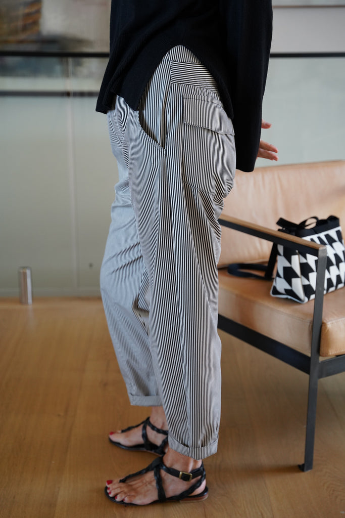 Stripe Baggy Pants - desray.co.za