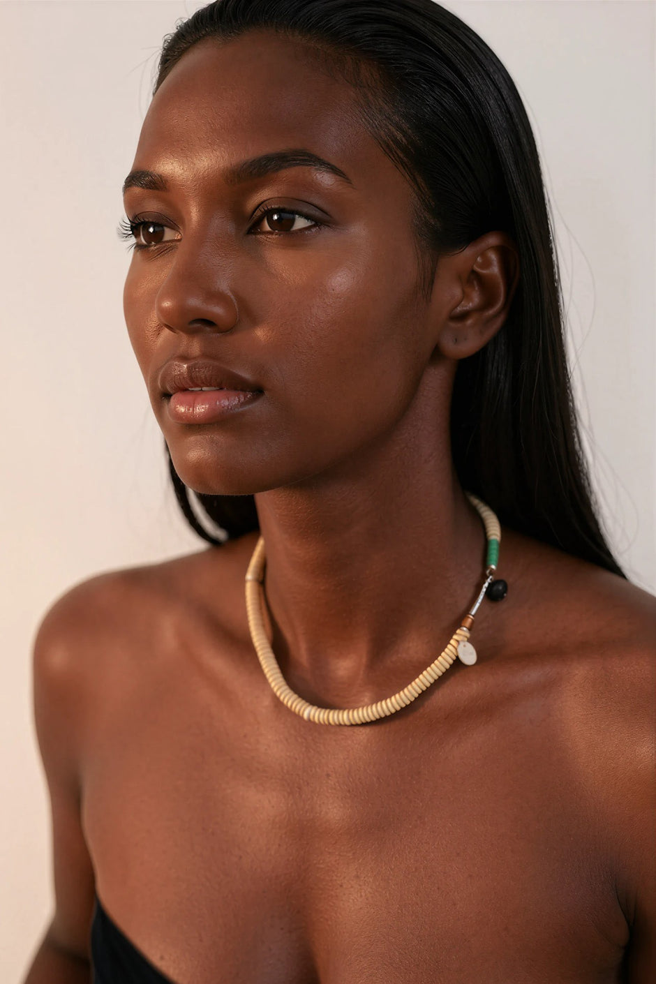 Bone & Stone Necklace