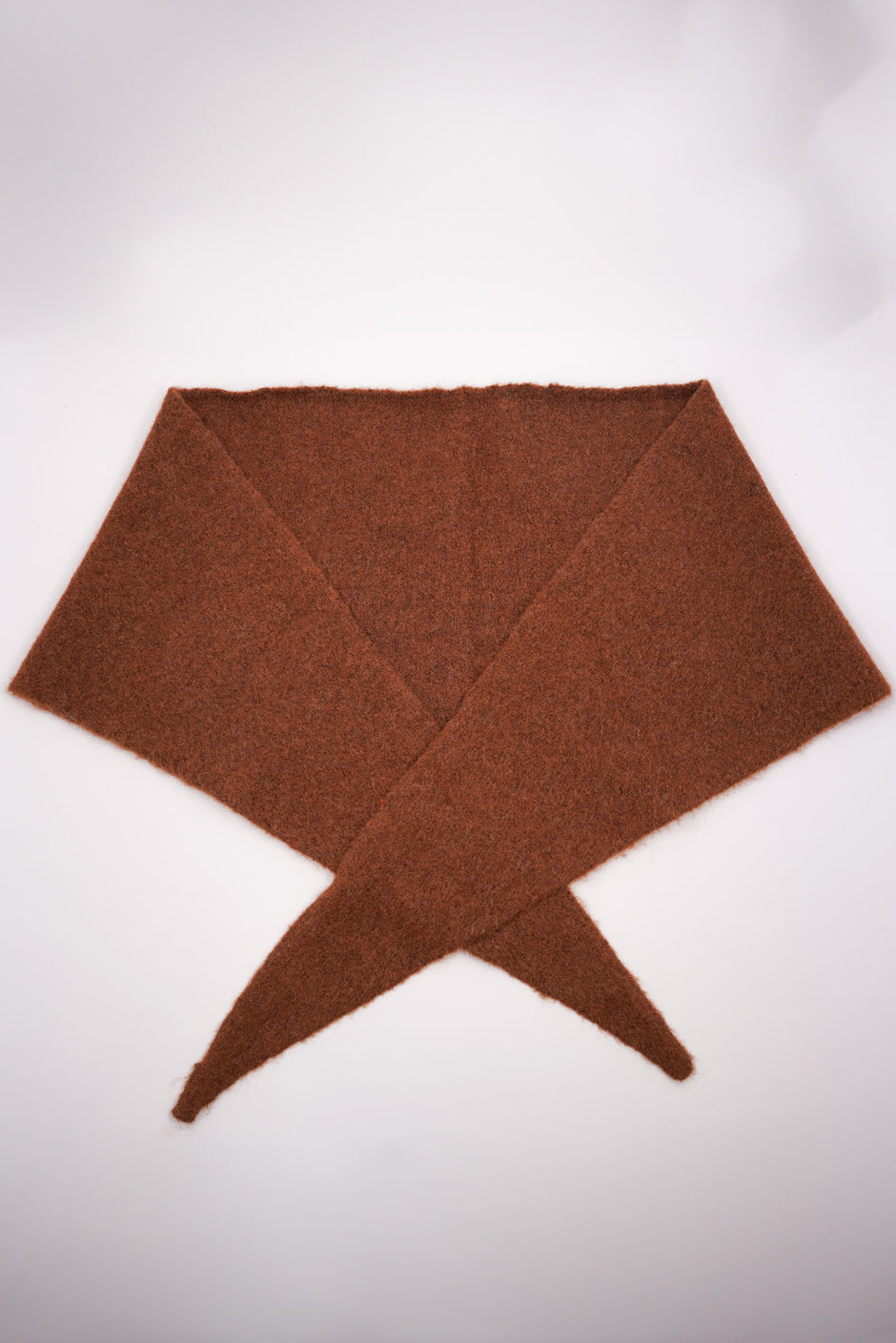 Rust Triangular Scarf - desray.co.za