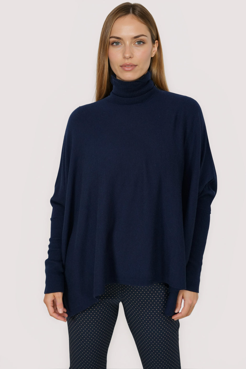 Ink Short Poncho