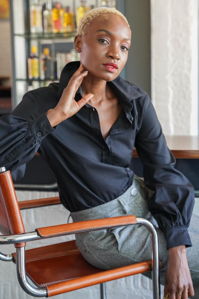 Classic Bell Sleeve Shirt - desray.co.za