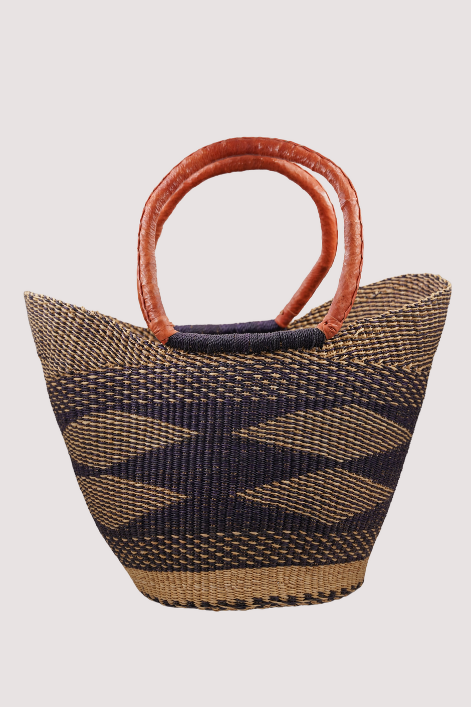 Ink & Tan Burkina Basket