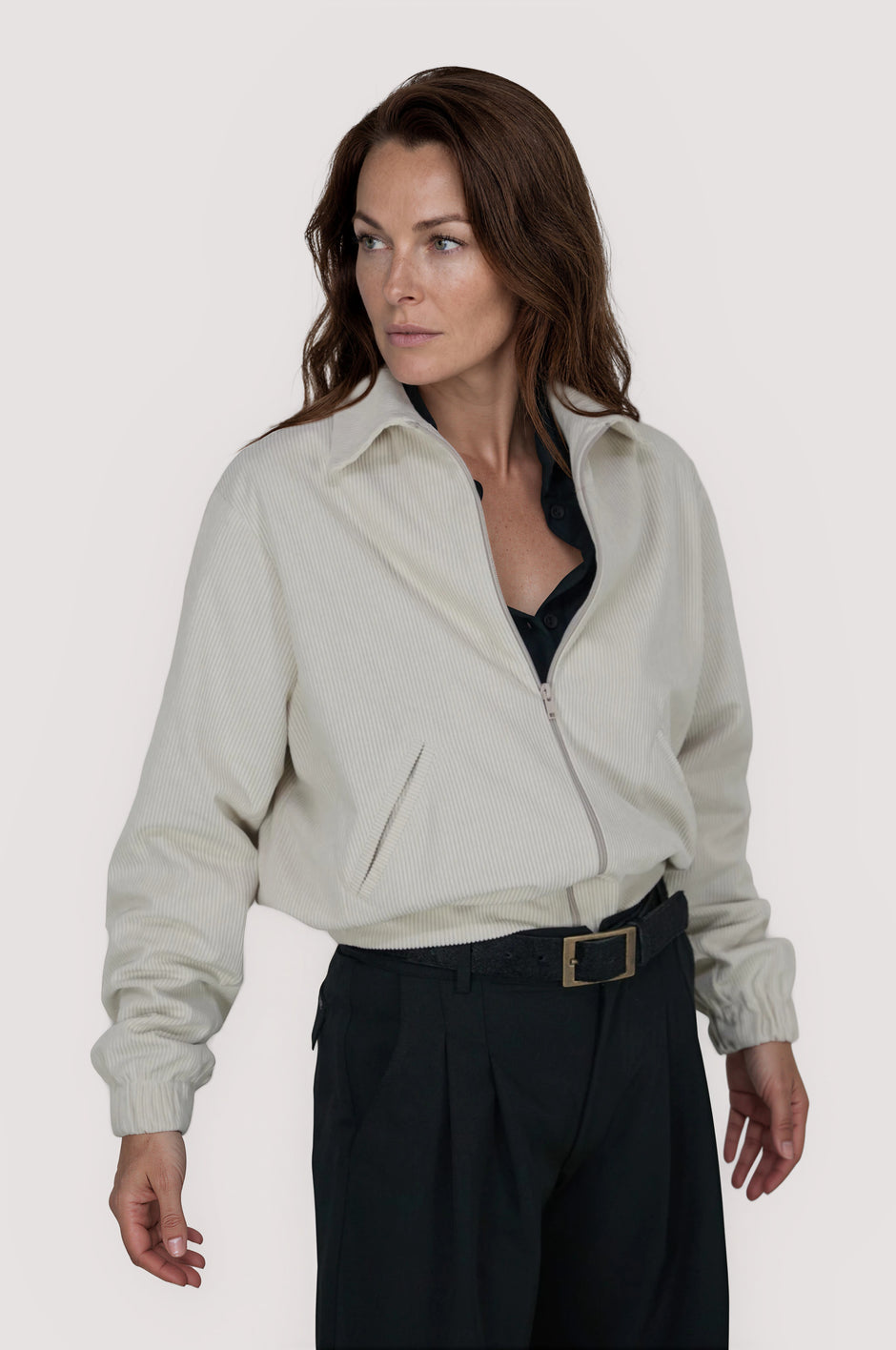 Cream Corduroy Ruth Jacket