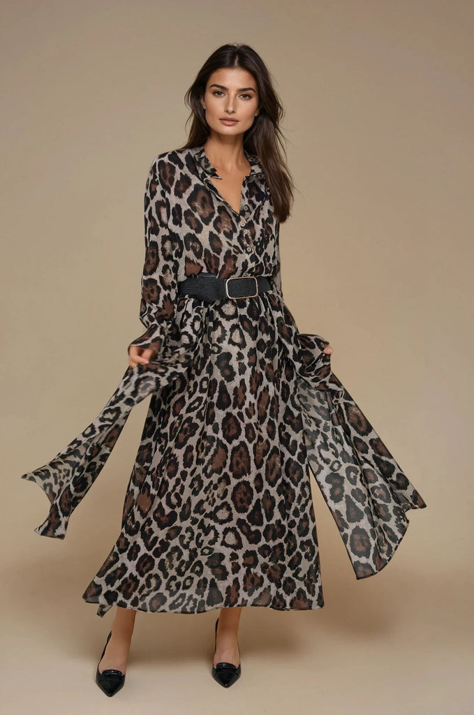 Animal Print Petal Skirt - desray.co.za