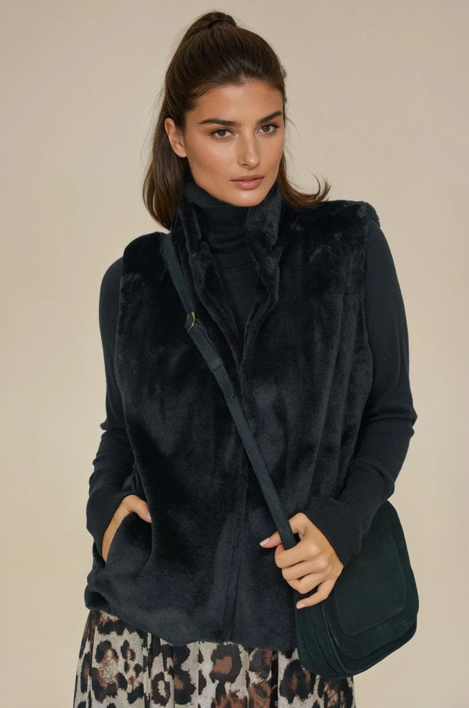 Black Suede Saddle Sling Bag - desray.co.za