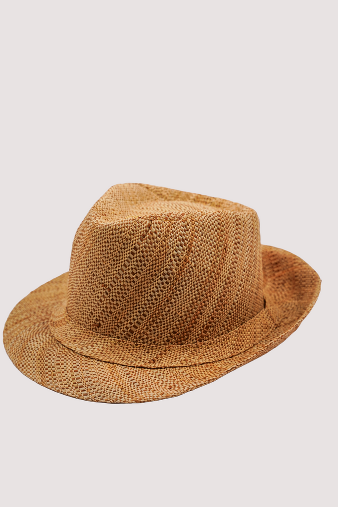 Natural Trilby Hat - desray.co.za