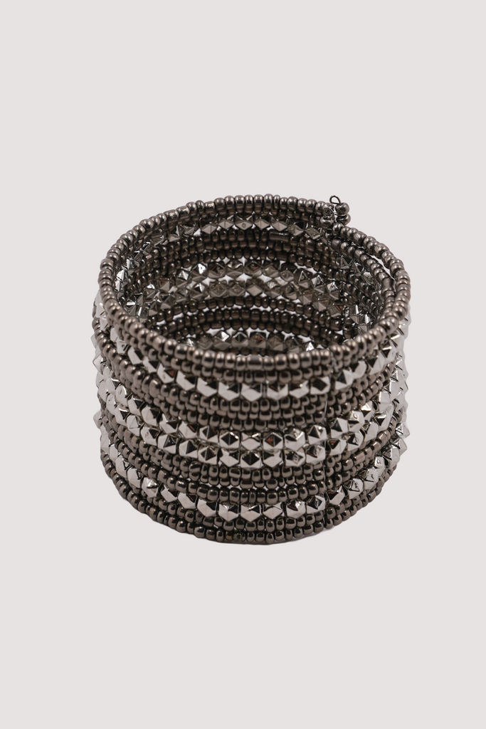 Silver Diamante Cuff - desray.co.za