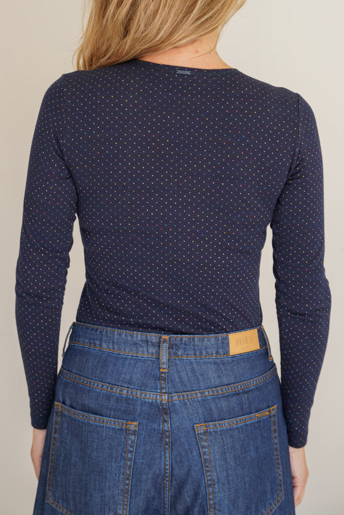 Spot Long Sleeve Tee - desray.co.za
