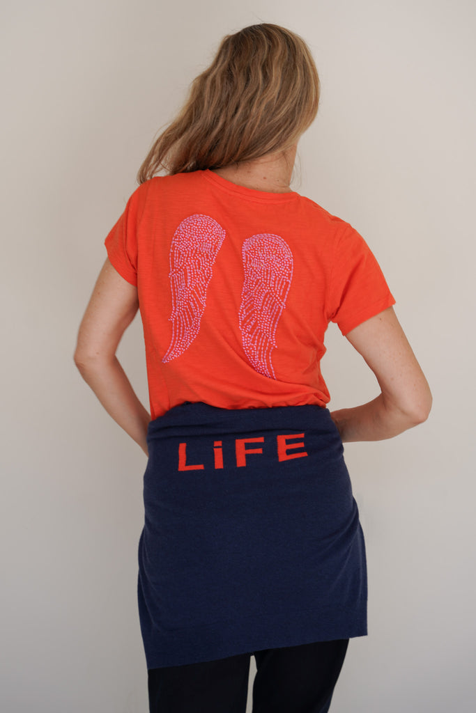 Orange Angel Tee - desray.co.za