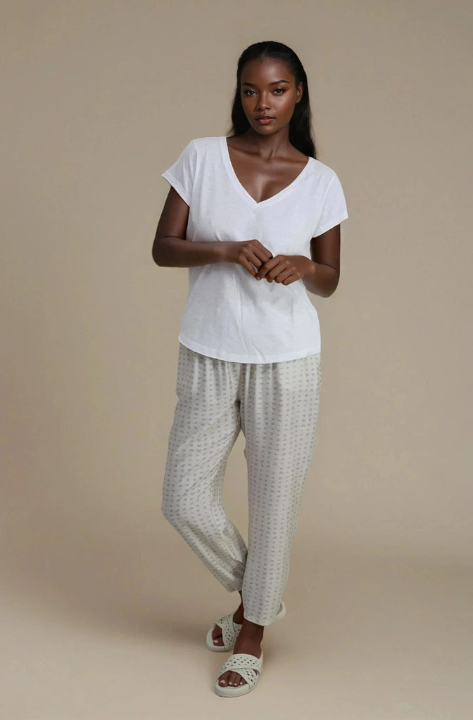 White Basic Tee - desray.co.za