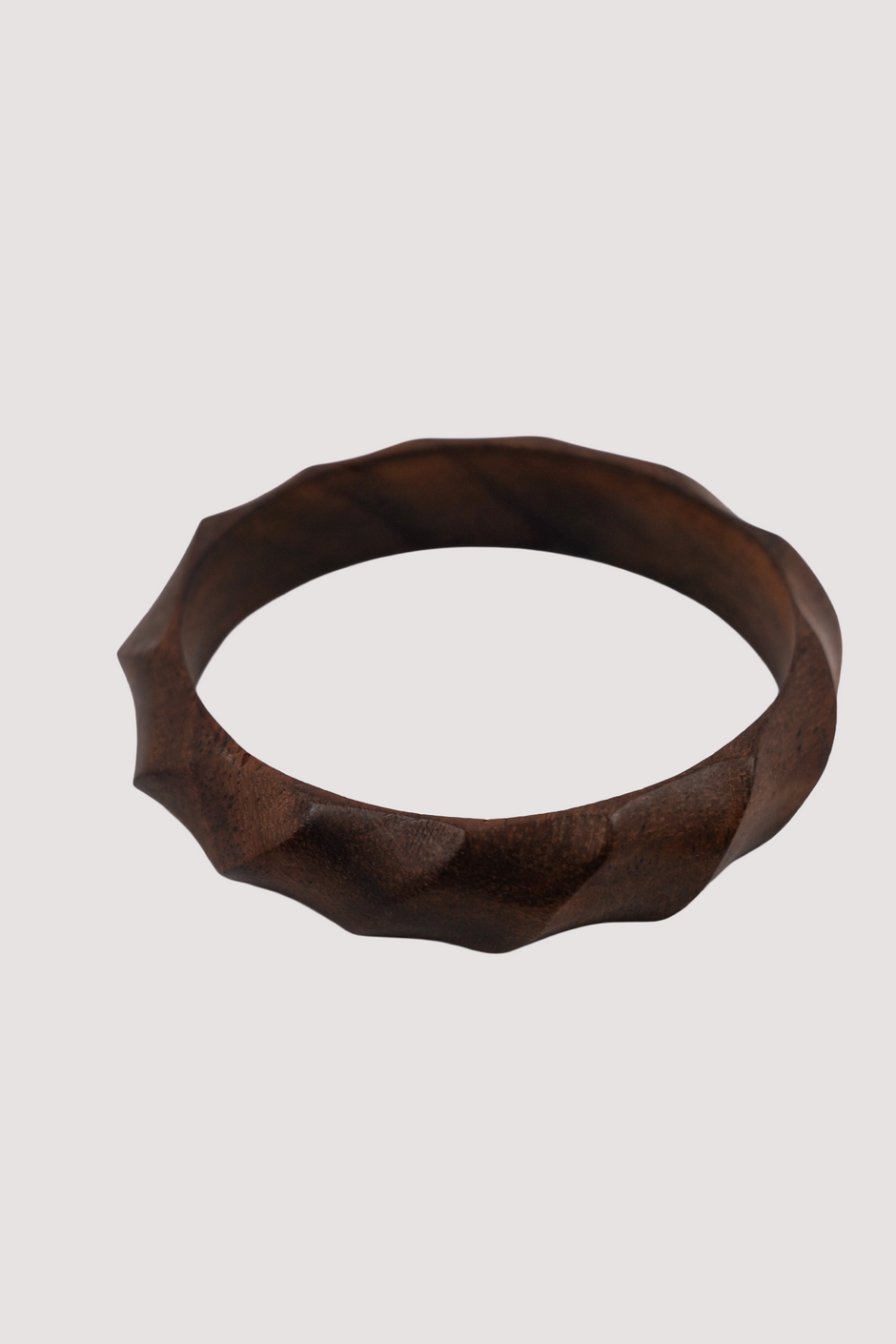 Wooden Spiral Bracelet