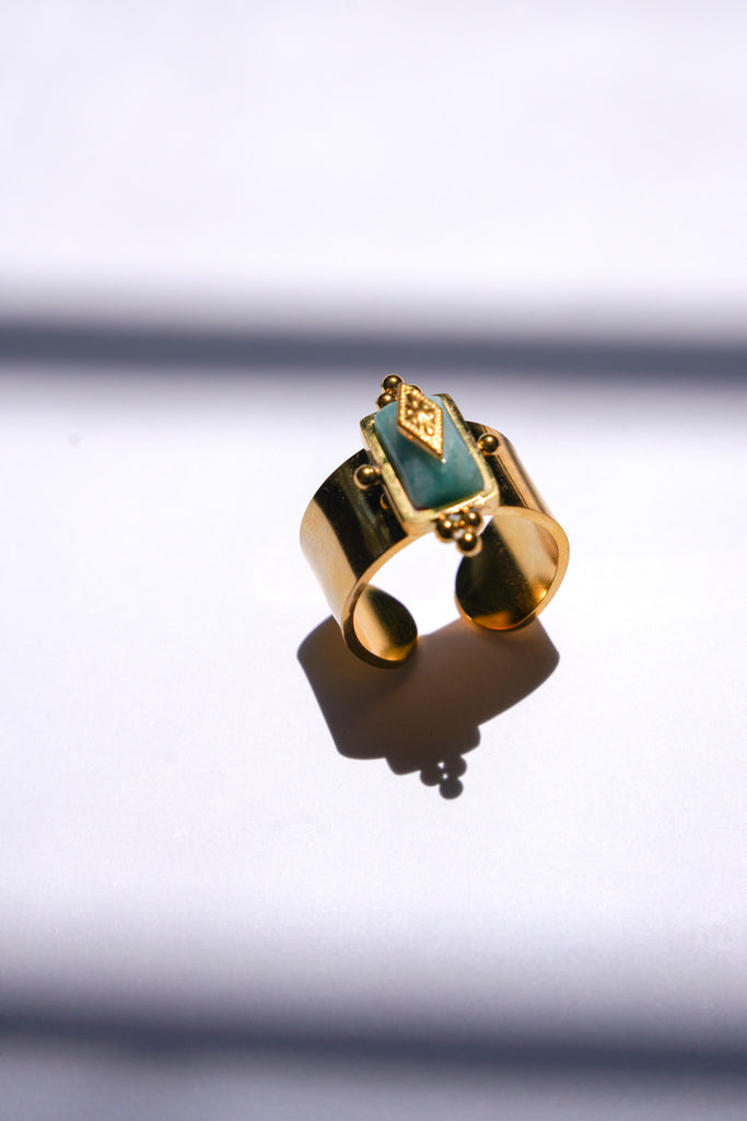 Mint Stone Ring - desray.co.za