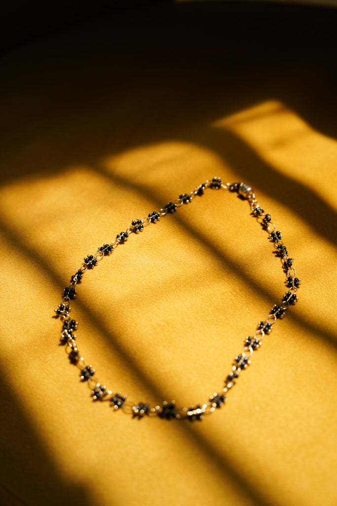 Black & Gold Choker Necklace - desray.co.za