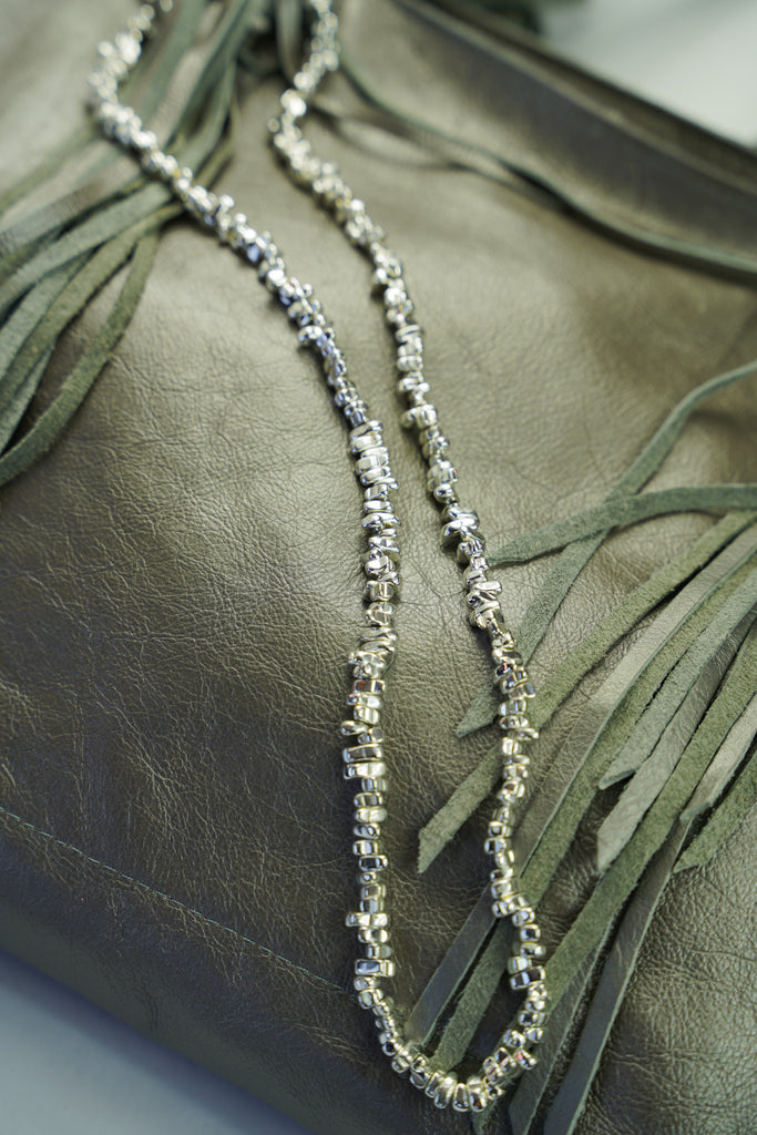 Silver Pebble Necklace - desray.co.za