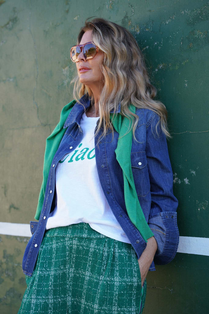 Green Ciao Tee - desray.co.za