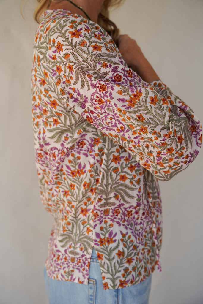 Floral Tie Top - desray.co.za