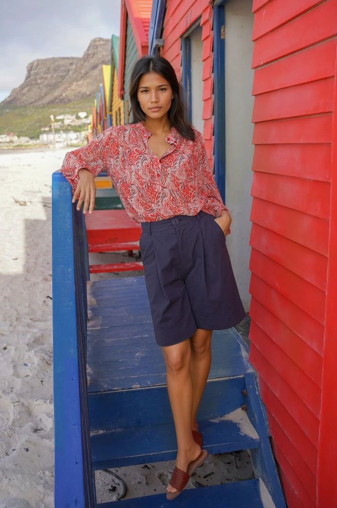 Navy Walking Shorts - desray.co.za