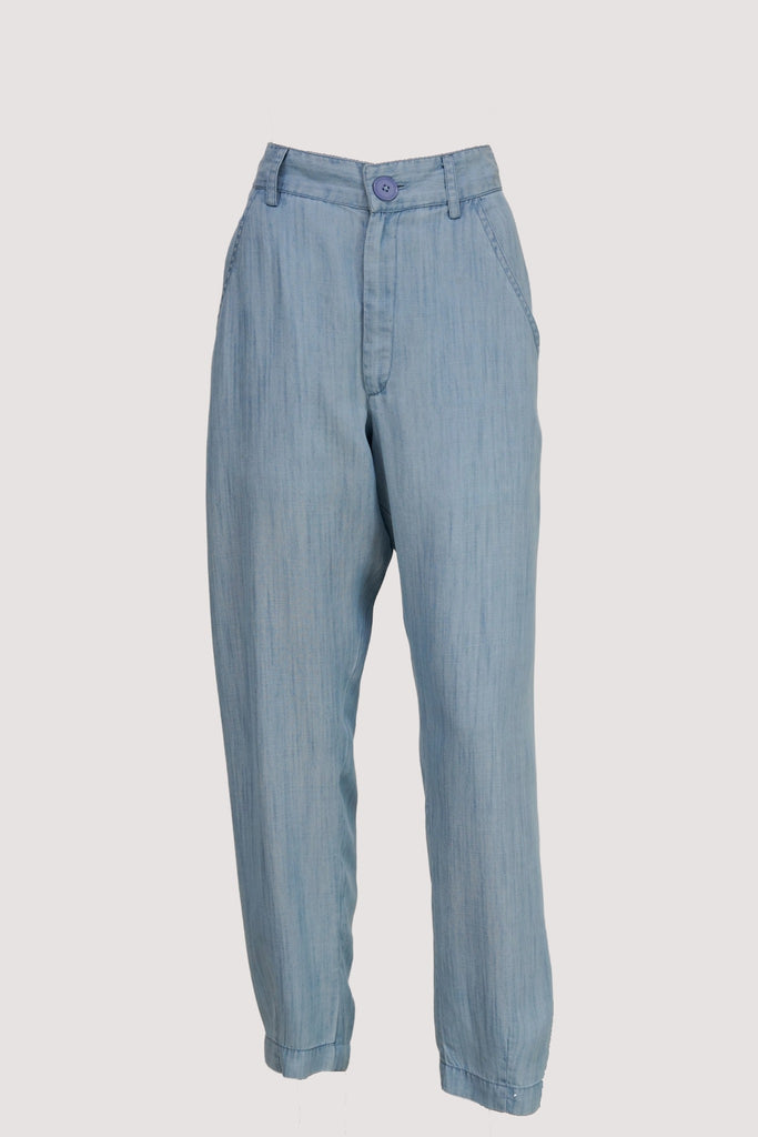 Blue Modal Oversize Pants - desray.co.za