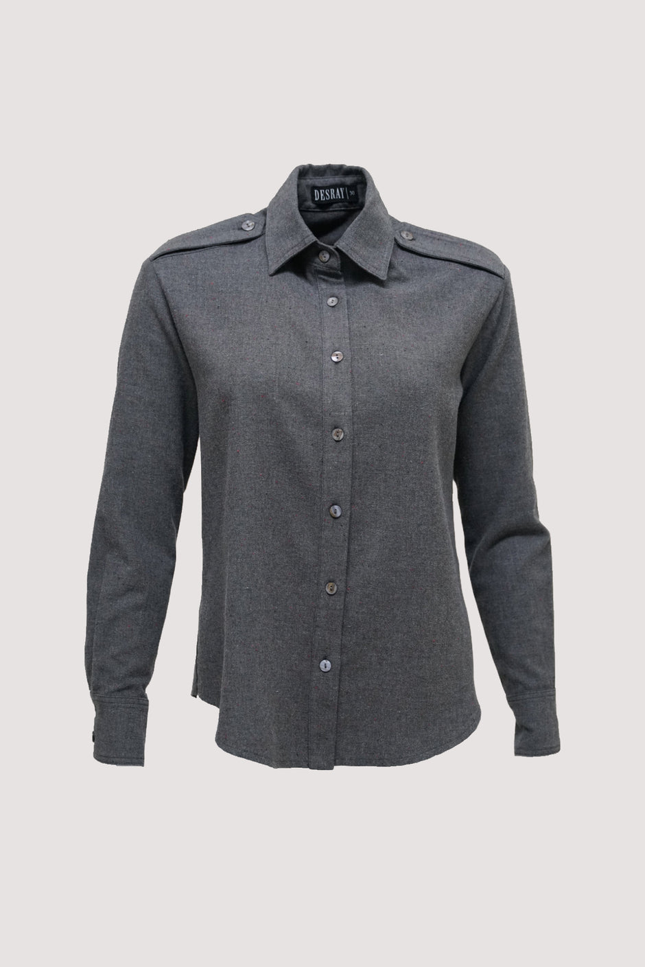 Charcoal Amelia Shirt - desray.co.za