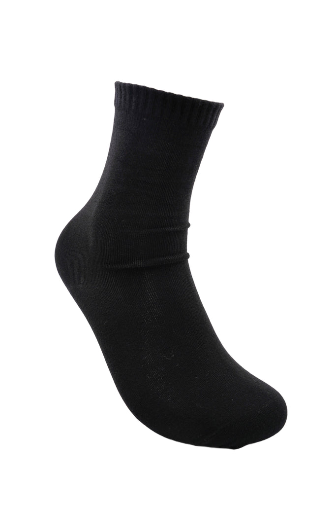 Black Ankle Rib Socks - desray.co.za