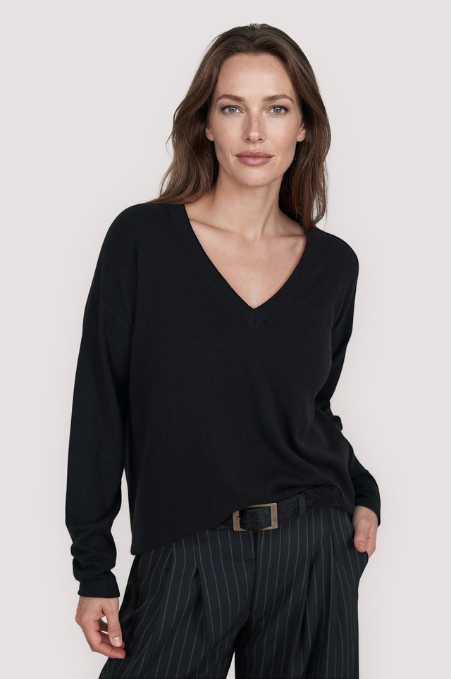Black Oversize Pullover