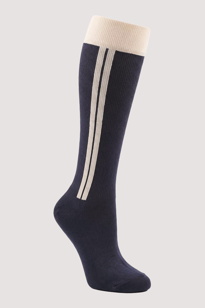 Navy Stripe Socks