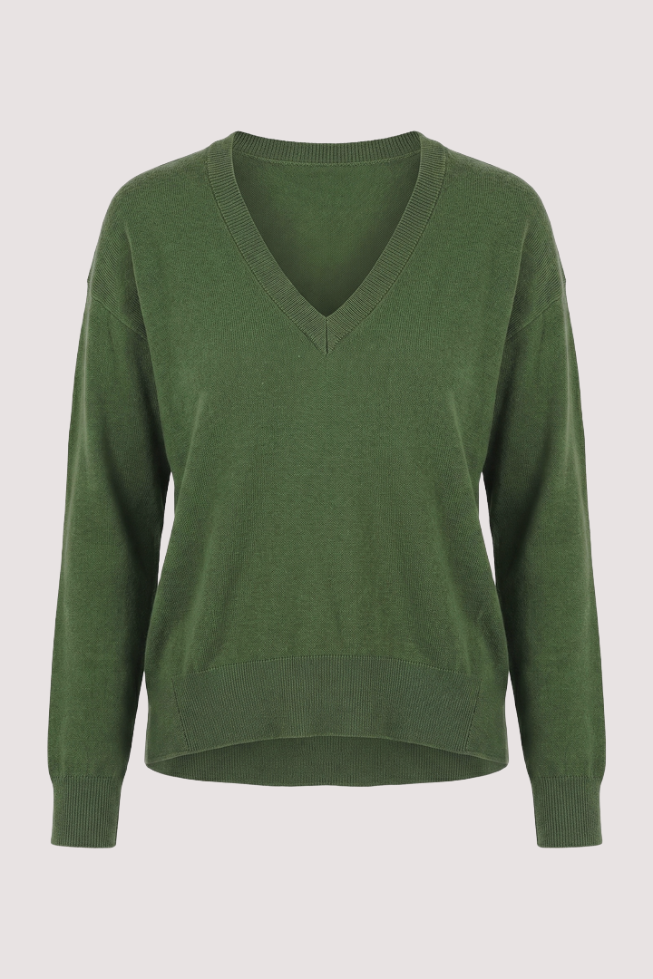 Olive Oversize Pullover